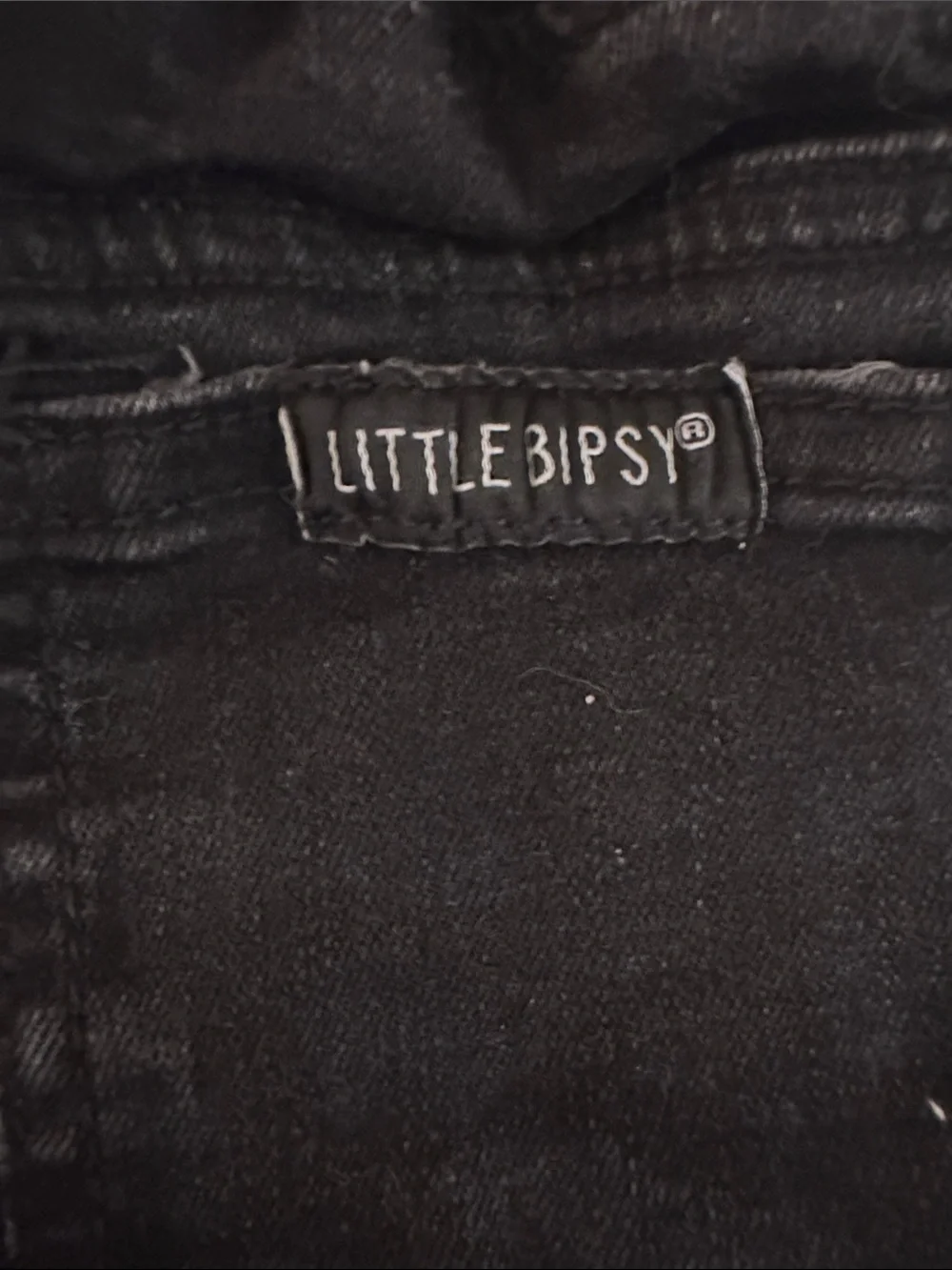 Little Bipsy Black Wash Pull-On Jeans for Kids